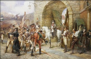 半島戦争における事件 ロバート・アレクサンダー・ヒリングフォードの歴史的戦闘シーン Oil Paintings